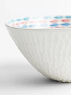 Bowl Pink/Blue Drops N17<Aida Dirse Best