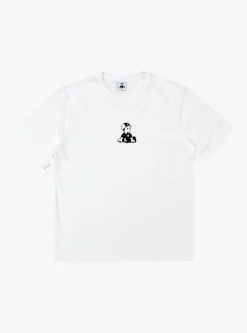 Boy Logo T-shirt White<Pawa Speed Sports Clearance