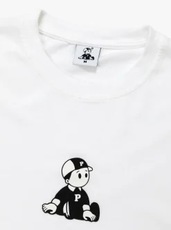 Boy Logo T-shirt White<Pawa Speed Sports Clearance