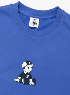 Boy T-Shirt Racing Blue<Pawa Speed Sports Hot
