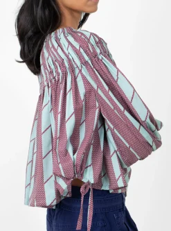 Brinly Top Aqua<Rachel Comey Online
