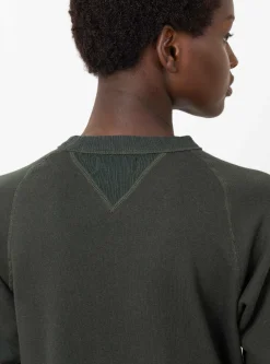 Broad Rib Crew Neck Grey<BEAMS BOY Sale