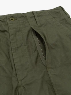 Brushed Herringbone Fatigue Pant Olive<Engineered Garments Online
