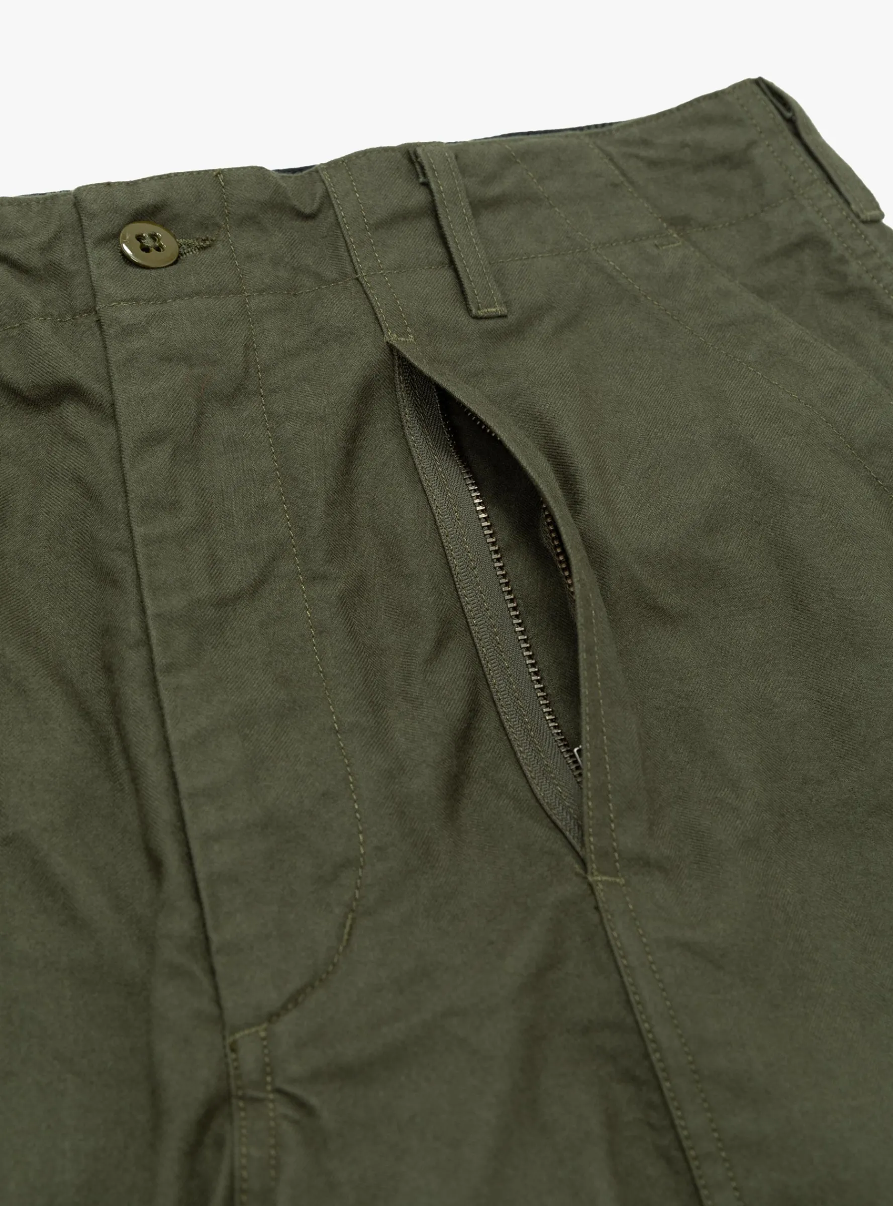 Brushed Herringbone Fatigue Pant Olive<Engineered Garments Online