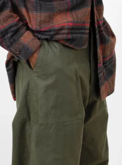 Brushed Herringbone Fatigue Pant Olive<Engineered Garments Online