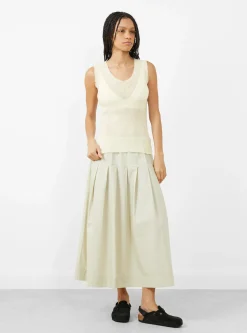 Bryndis Knit Vest Off-White<Gudrun & Gudrun Outlet