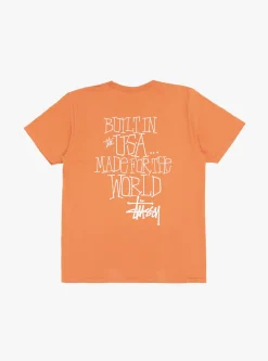 Built in USA Pigment Dyed T-Shirt Rust<Stüssy Outlet