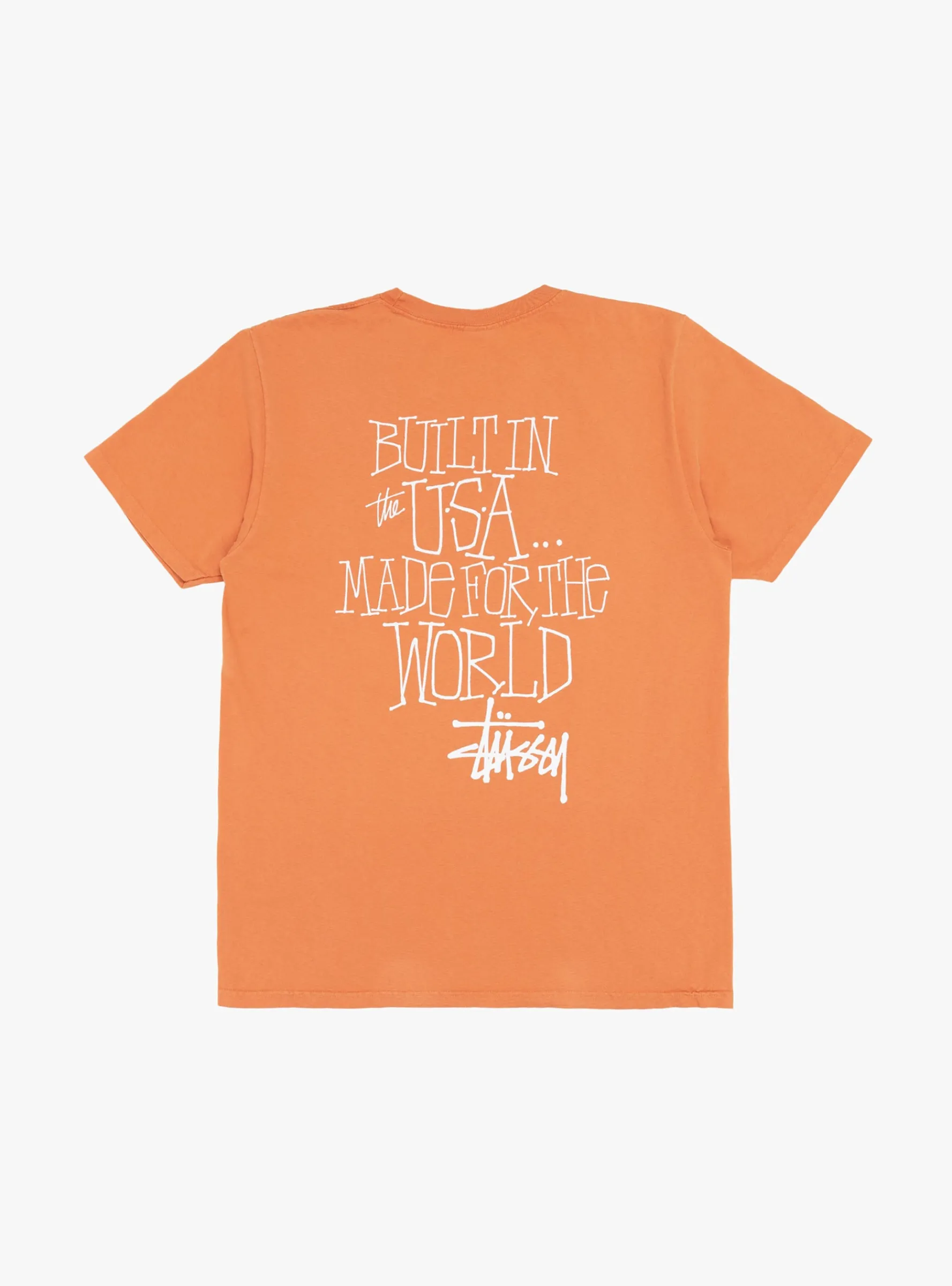 Built in USA Pigment Dyed T-Shirt Rust<Stüssy Outlet