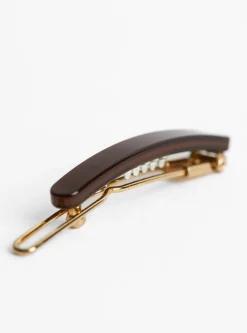 Burgundy Hair Clip<Kanel Clearance