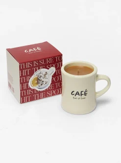 Café Soy Wax Candle Hot Chocolate<Earl Of East New