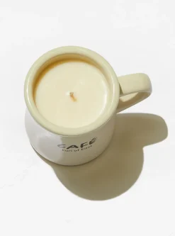 Café Soy Wax Candle Milk Bun<Earl Of East Hot