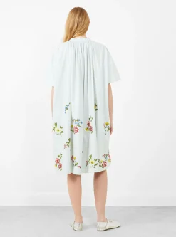 Calamus Dress Gooseberry Garden Ciel Blue<Laite Works Online