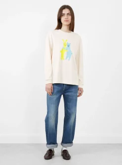 Calin Long Sleeve T-Shirt Light Beige<Minä Perhonen Fashion