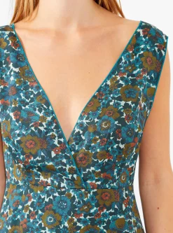 Calvado Dress Turquoise<Rachel Comey Best