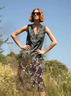 Calvado Dress Turquoise<Rachel Comey Best