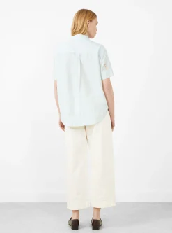 Camphor Shirt Greek Art Ciel Blue<Laite Works Fashion