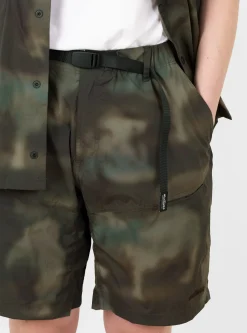 Camp Shorts Nature Mosaic Olive<Wild Things Online