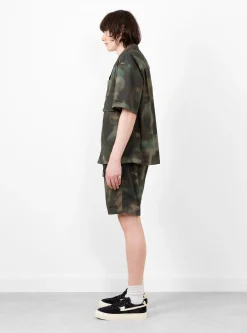 Camp Shorts Nature Mosaic Olive<Wild Things Online