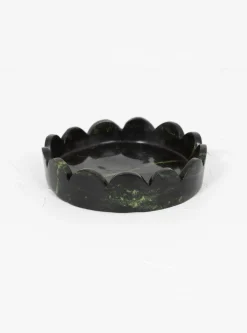 Canopy Side Plate Green Leopard Stone<Alessandra Williams Fashion