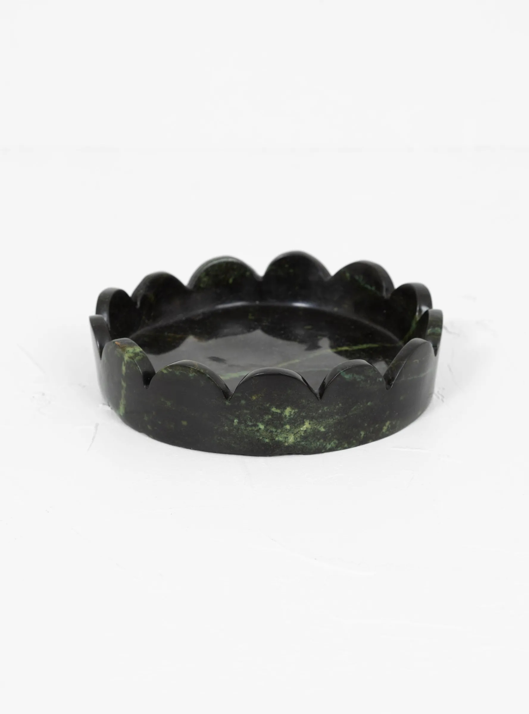 Canopy Side Plate Green Leopard Stone<Alessandra Williams Fashion