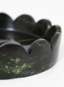 Canopy Side Plate Green Leopard Stone<Alessandra Williams Fashion
