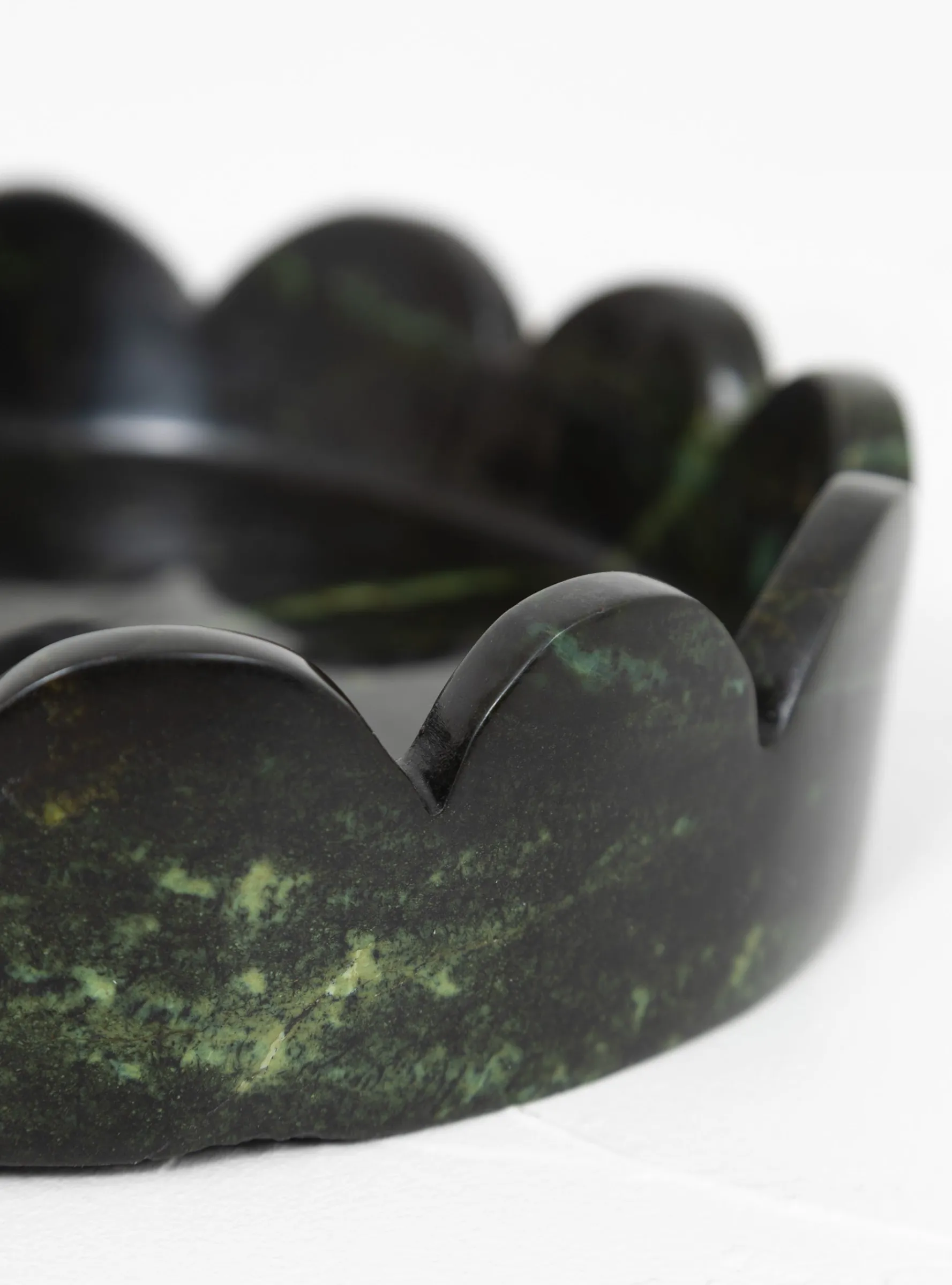 Canopy Side Plate Green Leopard Stone<Alessandra Williams Fashion