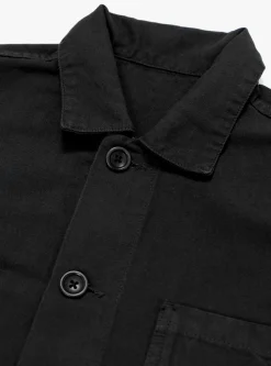 Canvas Chore Shirt Black<Service Works Discount
