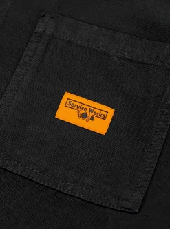 Canvas Chore Shirt Black<Service Works Discount