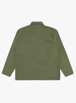 Canvas Chore Shirt Olive<Service Works Online