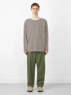 Canvas Part Timer Pants Olive<Service Works Sale