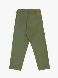 Canvas Part Timer Pants Olive<Service Works Sale