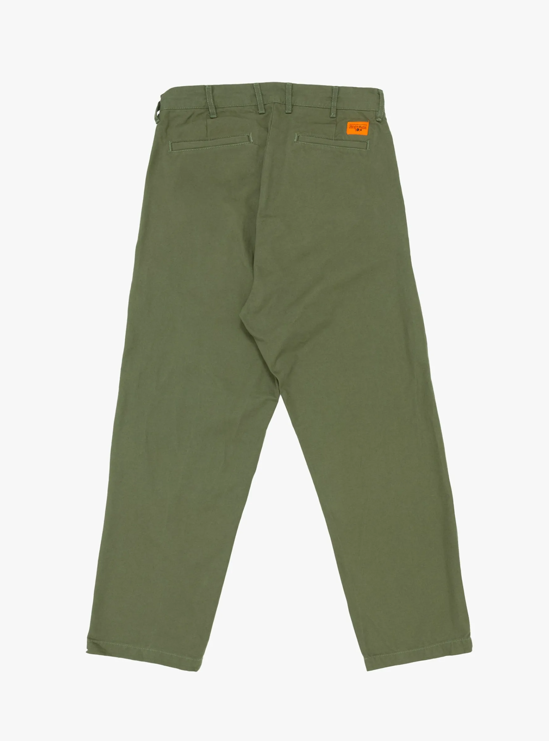 Canvas Part Timer Pants Olive<Service Works Sale