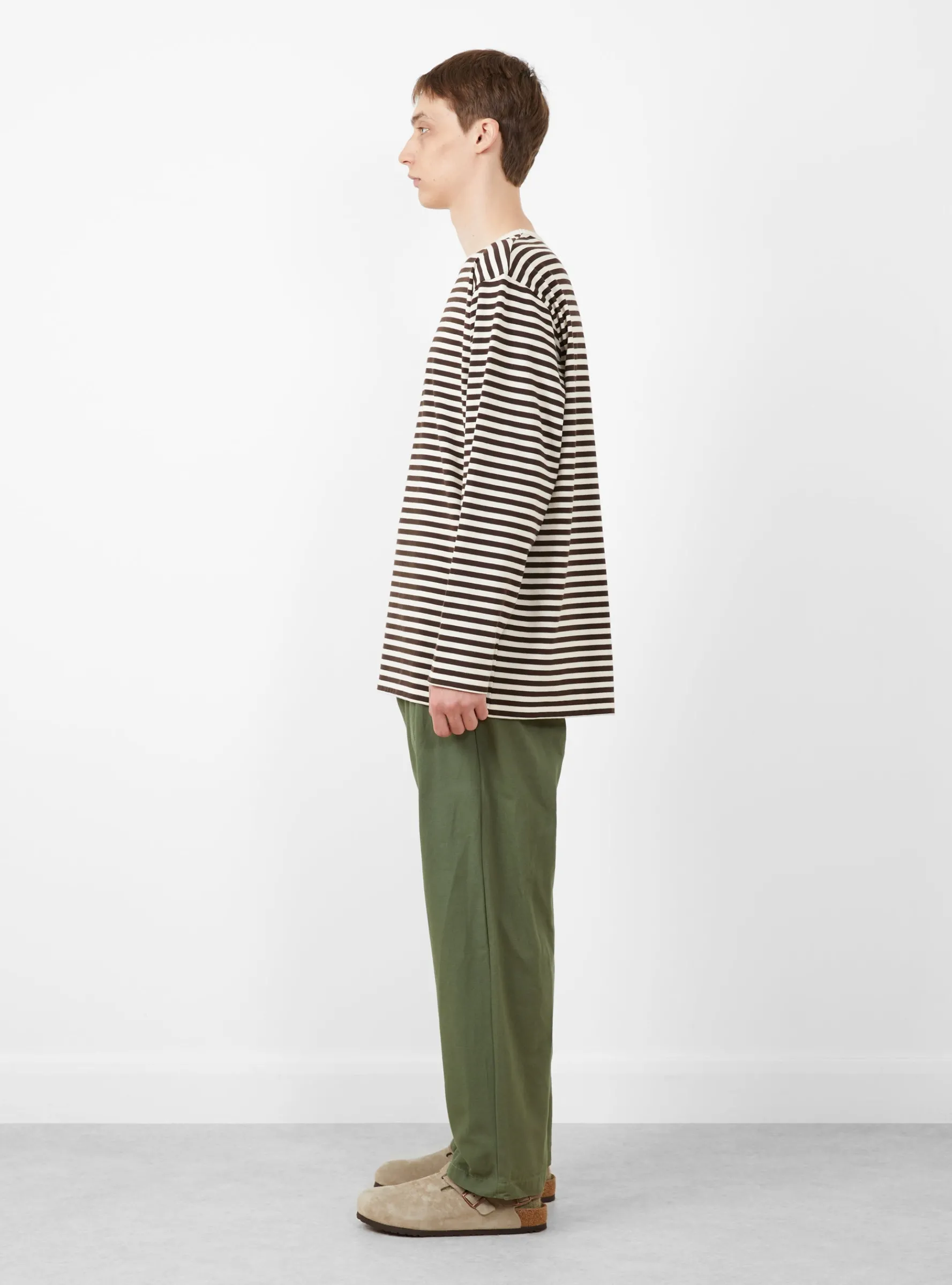 Canvas Part Timer Pants Olive<Service Works Sale
