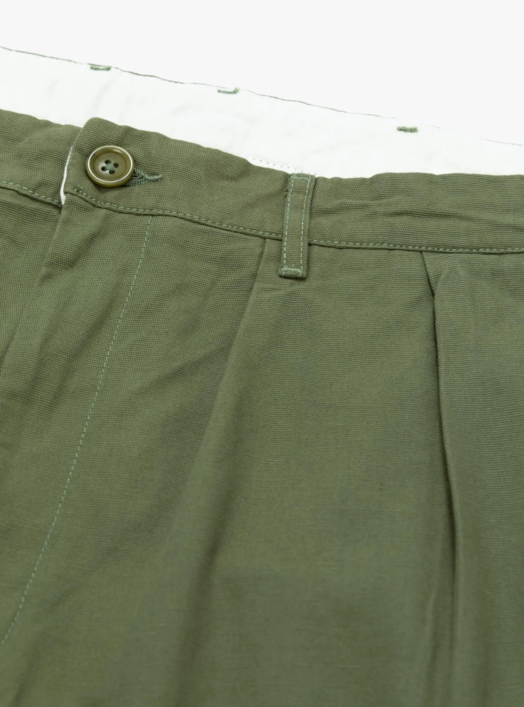 Canvas Part Timer Pants Olive<Service Works Sale