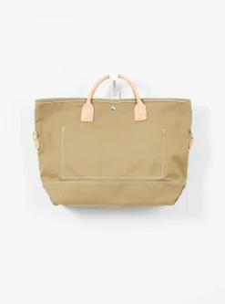 Canvas Utility 2 Way Bag Natural<Heritage Leather Company New
