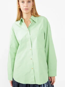 Caprice Shirt Mint Green<Rejina Pyo Hot