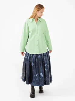 Caprice Shirt Mint Green<Rejina Pyo Hot