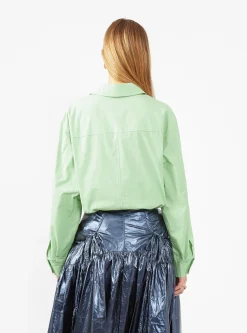 Caprice Shirt Mint Green<Rejina Pyo Hot