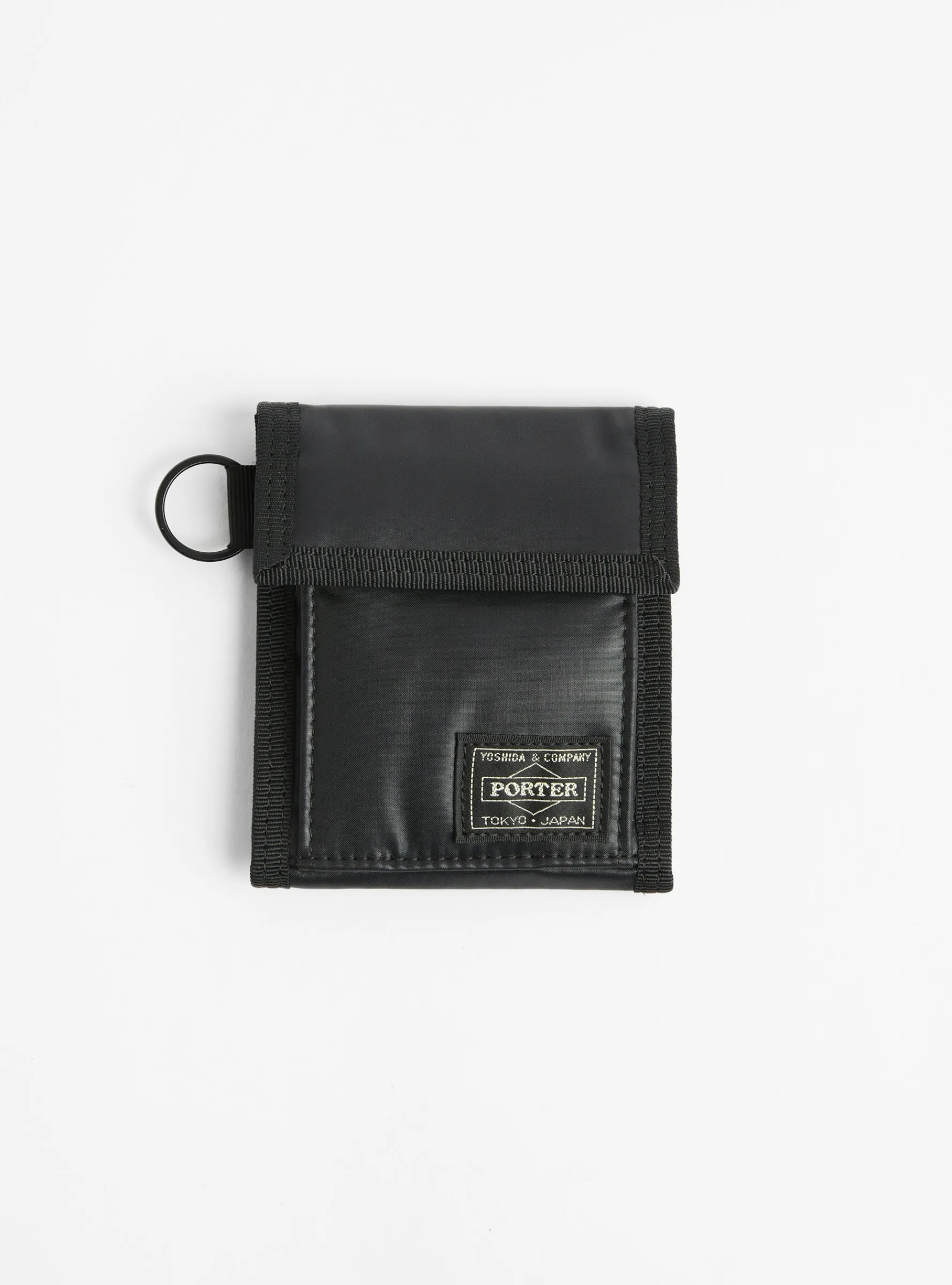 CAPSULE Square Wallet Black<Porter Yoshida & Co. Online