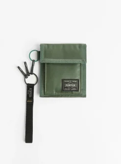 CAPSULE Square Wallet Khaki<Porter Yoshida & Co. Clearance