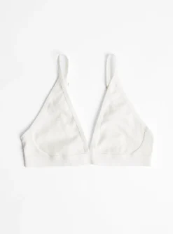 Carrie Soft Cup Bra Natural White<Elliot Organics Hot