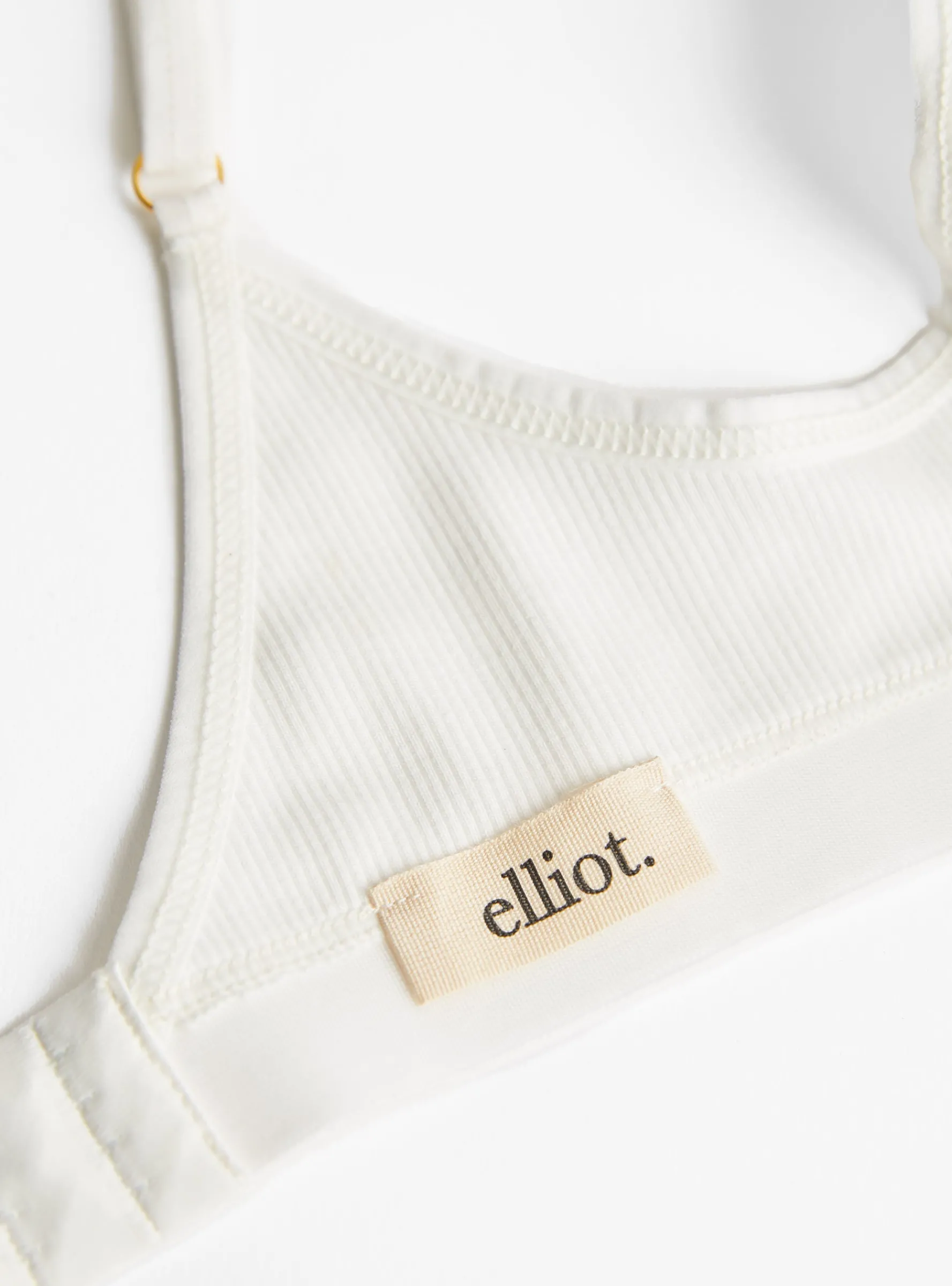 Carrie Soft Cup Bra Natural White<Elliot Organics Hot