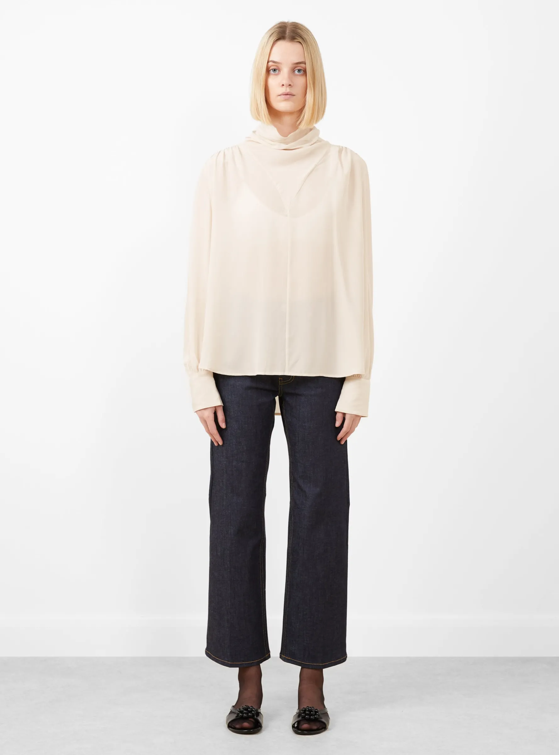 Casben Top Ivory<Rachel Comey Discount