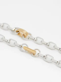 Centa Necklace Silver/Gold<Laura Lombardi Sale