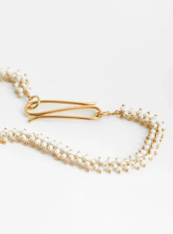 Chain Necklace White<BEATRIZ PALACIOS Sale