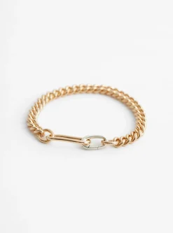 Chain With Link Bracelet Gold Plated<Helena Rohner Clearance