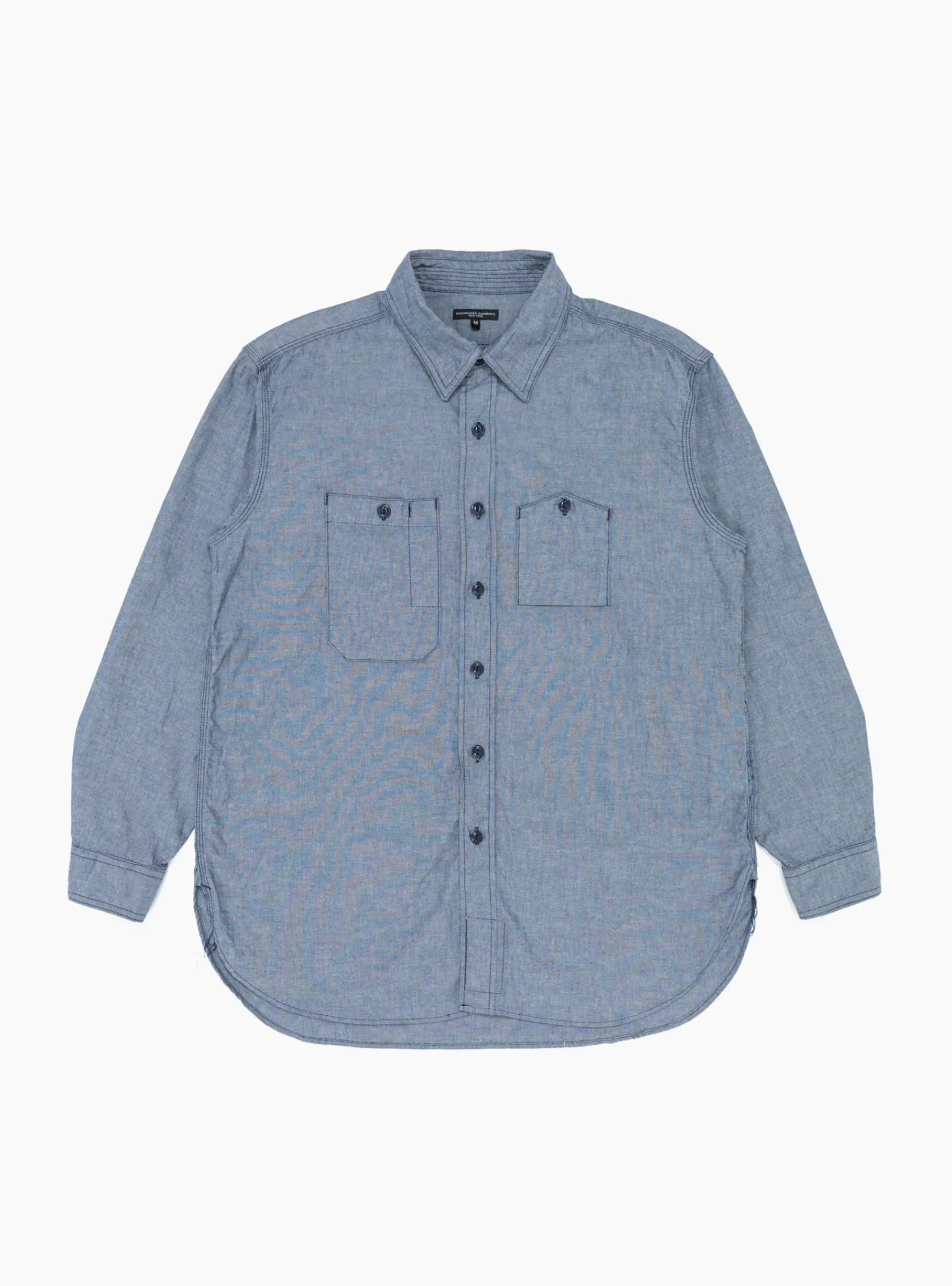 Chambray Work Shirt Indigo<Engineered Garments Hot