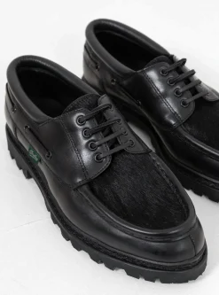 Chimey Shoe Black Smooth Leather & Cow Hair<Paraboot Outlet