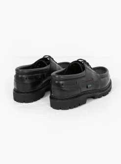 Chimey Shoe Black Smooth Leather & Cow Hair<Paraboot Outlet