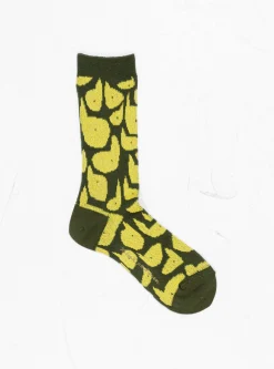 Chit Chat Socks Moss Green<Minä Perhonen Fashion